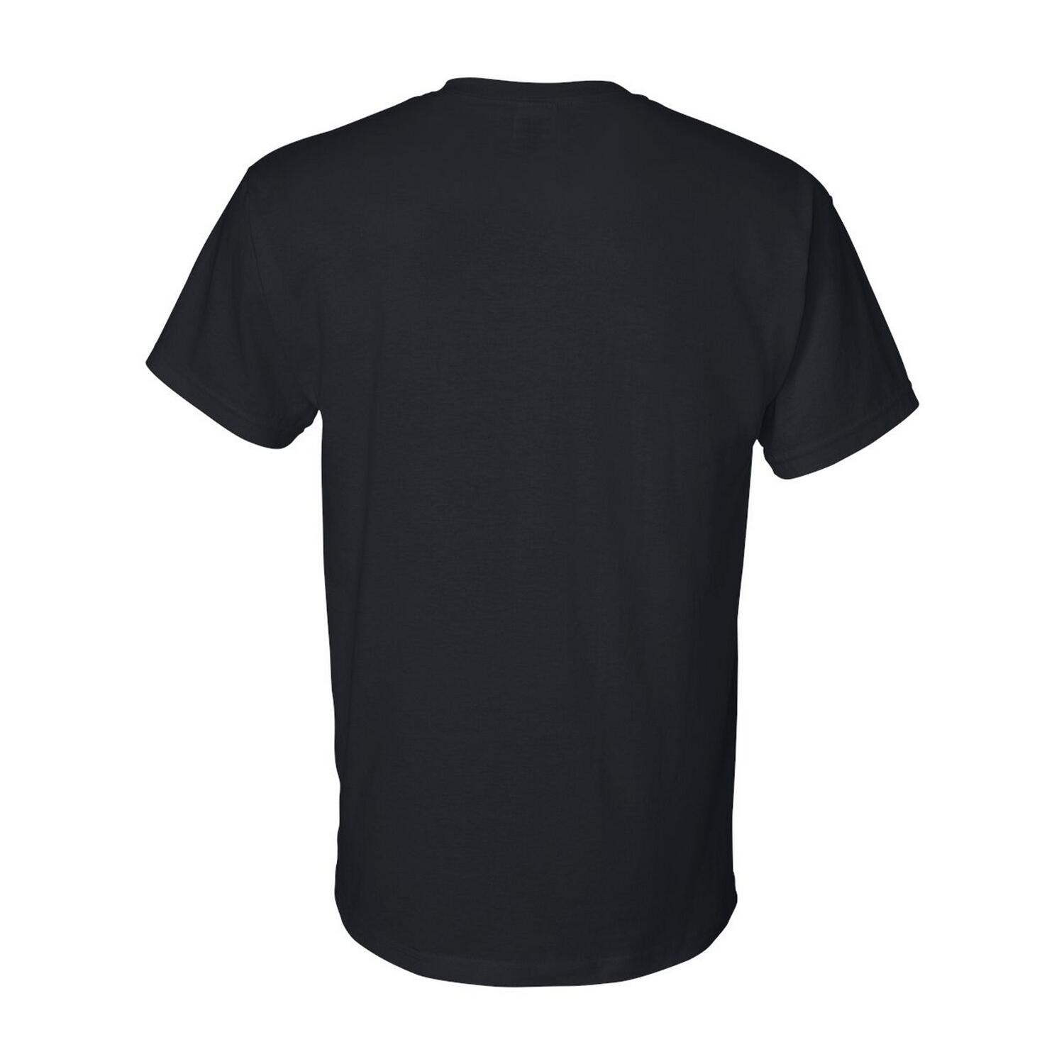 Unisex DryBlend Tshirt voor volwassenen (Zwart) 2/3