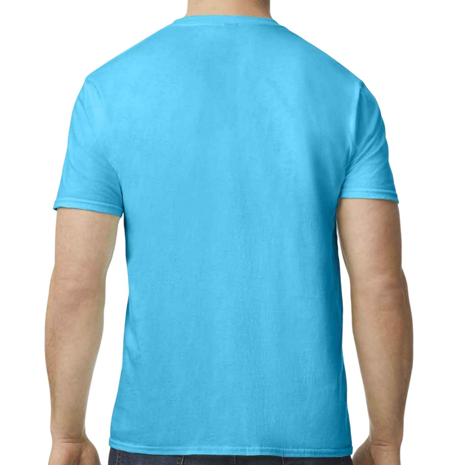 Maglietta Adulto Unisex Gildan Softstyle EZ Blu Caraibi 2/2
