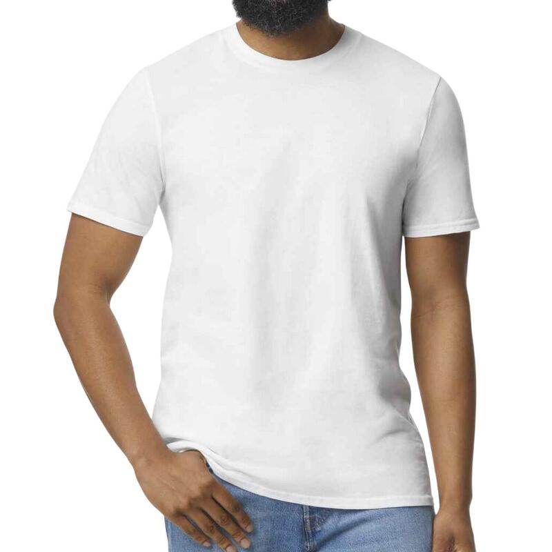 Tshirt SOFTSTYLE EZ Adulte (Blanc)