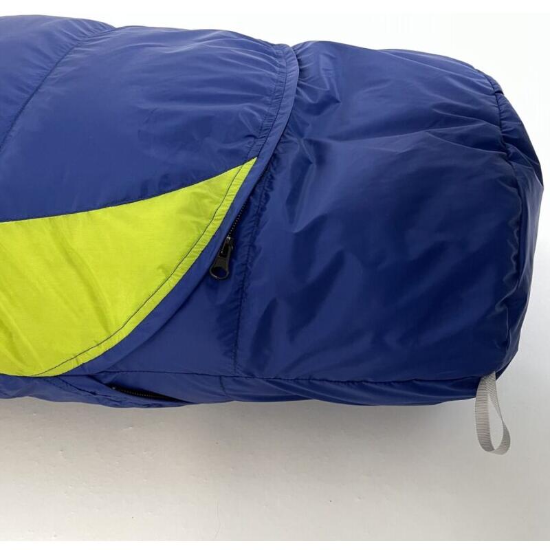 Sacco a pelo mummia bambini Kiki Basic 125-145 - sinistra 145 cm - Blu marino 5/5