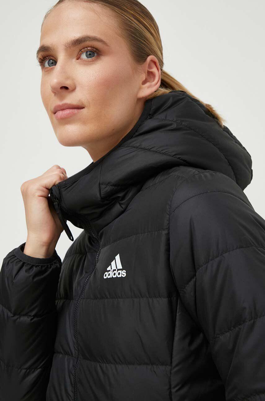 Jacke Adidas Essentials Light Down Hooded für frauen 4/5