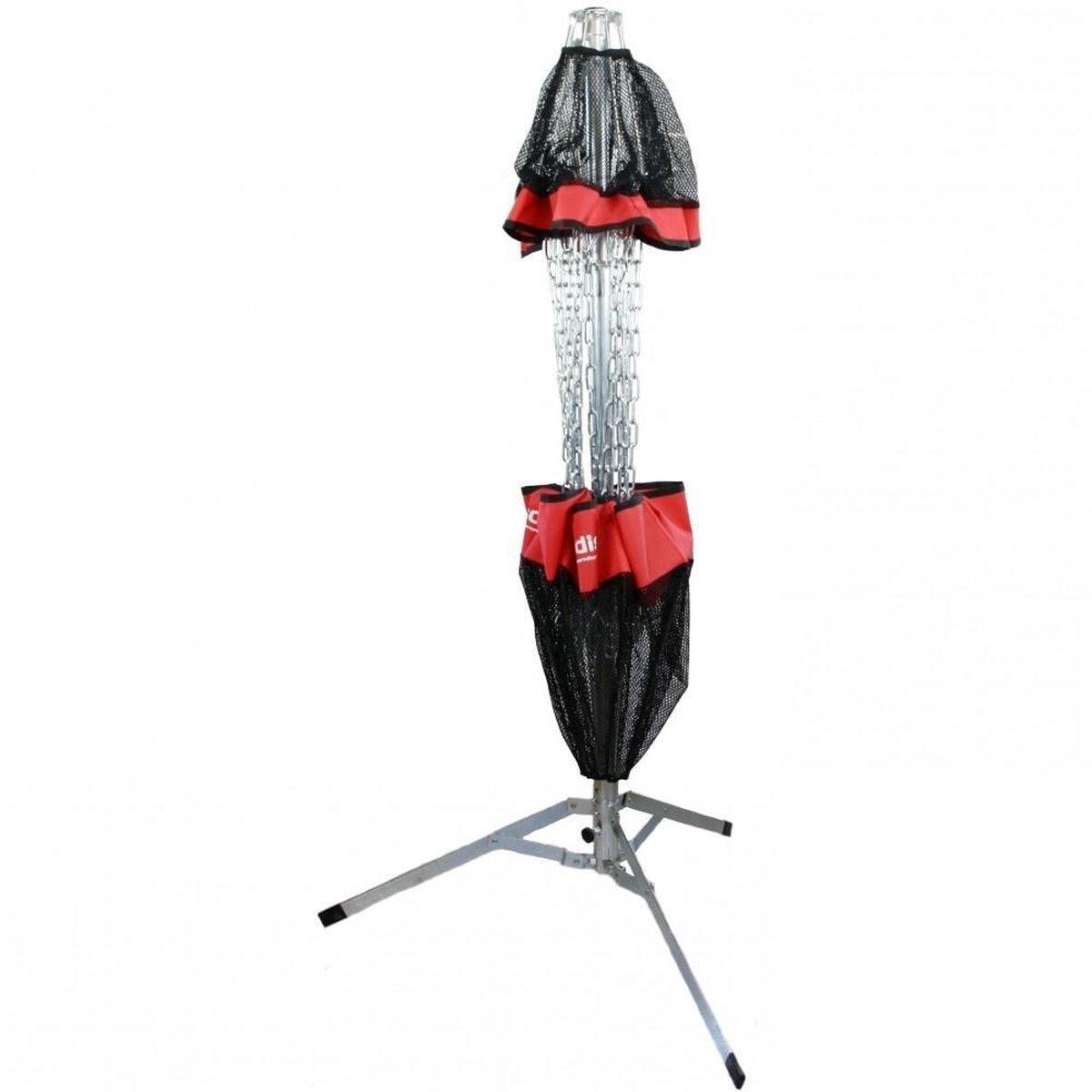 Cible de disc golf Eurodisc Portable disc golf target red EDDGRDCW 61 x 142 cm 3/5