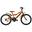 Vélo Enfant VTT Canellini VORTEX 20" 1V - Orange/Noir/Jaune