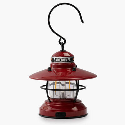 Camping Laterne Edison Mini Retro Lampe Dimmbar Stahl USB Akku LED