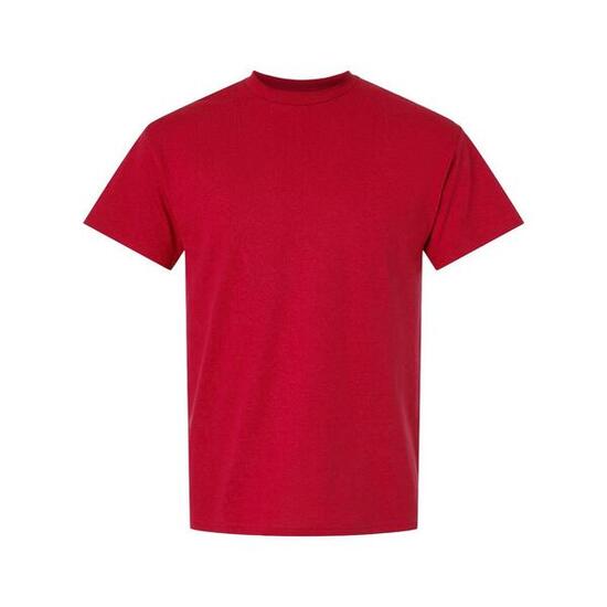Camiseta de DryBlend para Adultos Unisex Verde de Seguridad