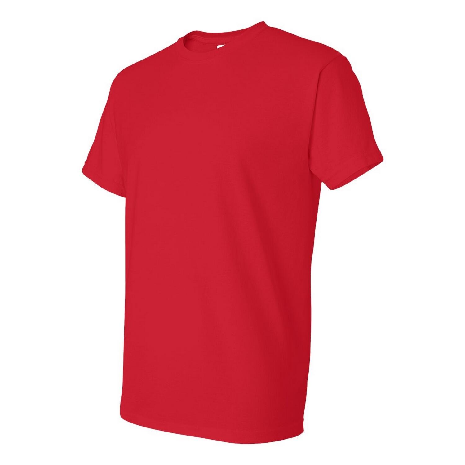 Maglietta Adulto Unisex Gildan Rosso 3/3