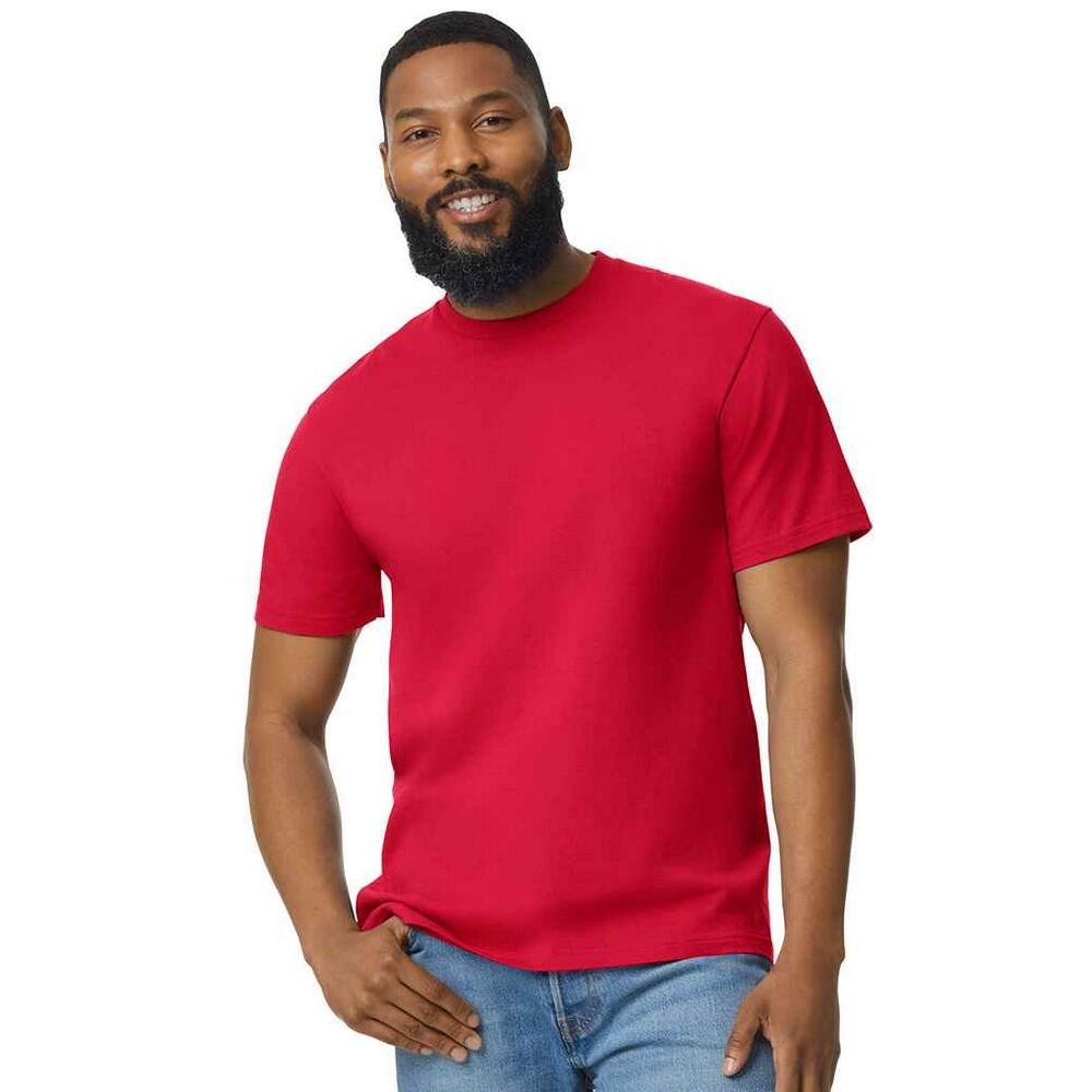 Unisex Adult Cotton Lightweight TShirt (Red)