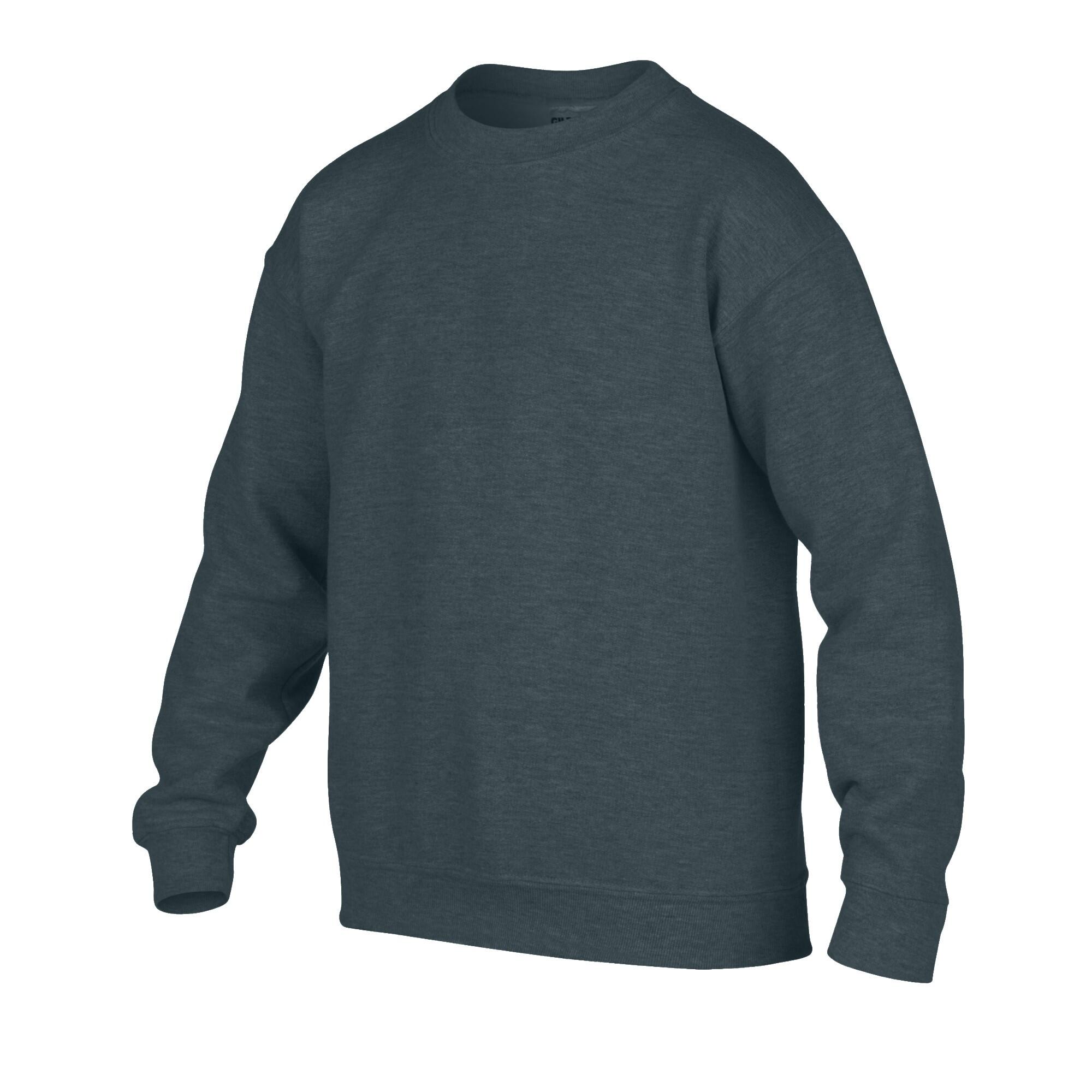 Sweat Enfant (Gris Foncé Chiné) 3/3