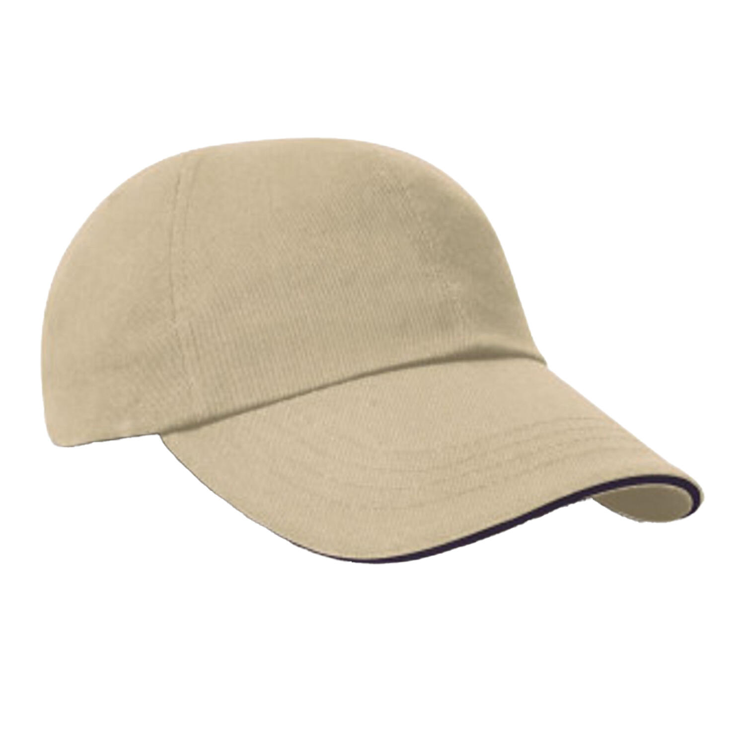 Casquette (Beige Pâle / Bleu Marine) 2/2