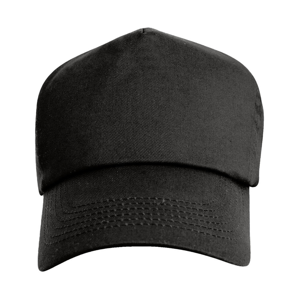 Gorra de Algodón Negro 3/3