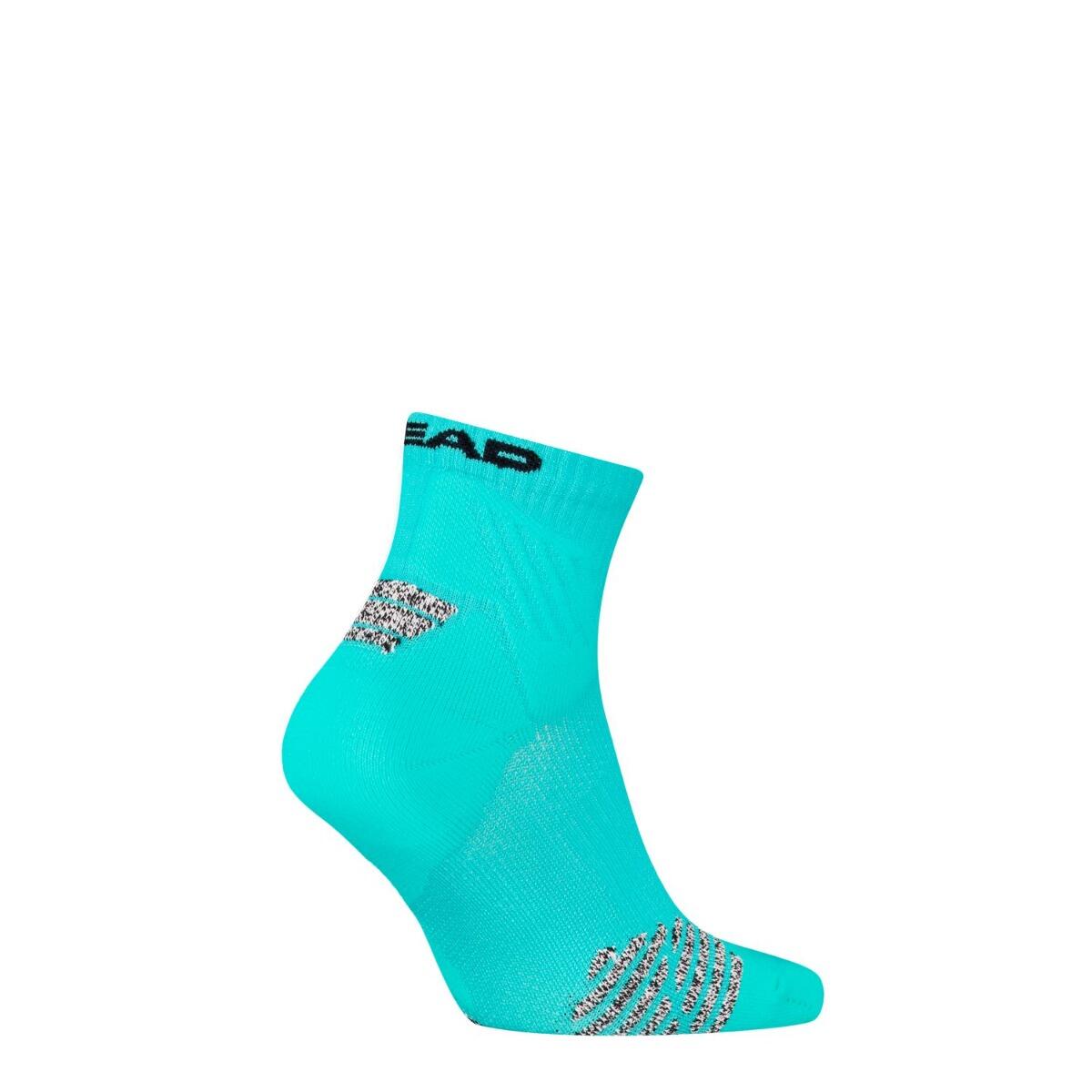 Chaussettes Padel quart 3 paires Aqua 3/4