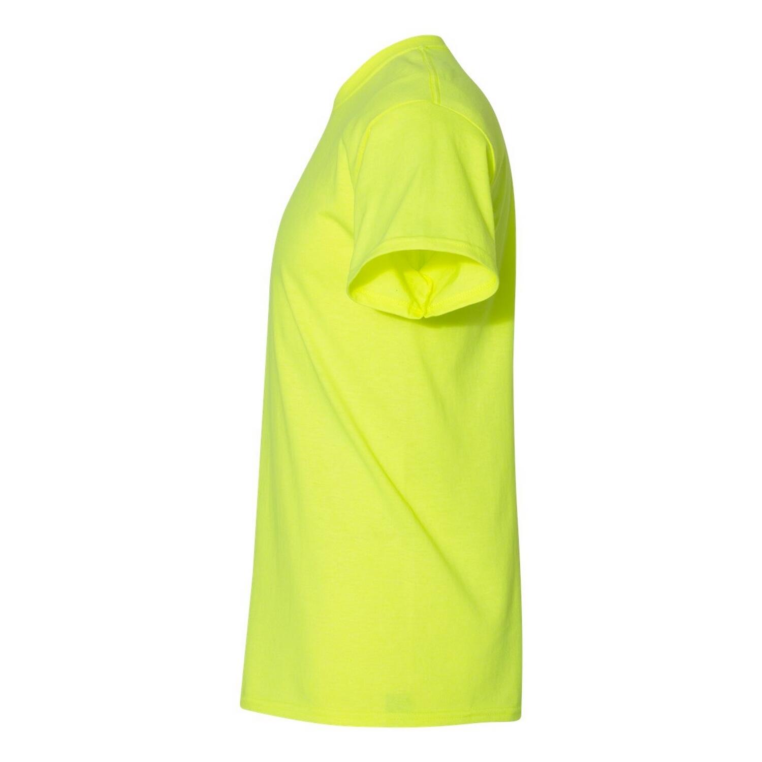 Maglietta Adulto Unisex Gildan Verde Sicurezza 3/3