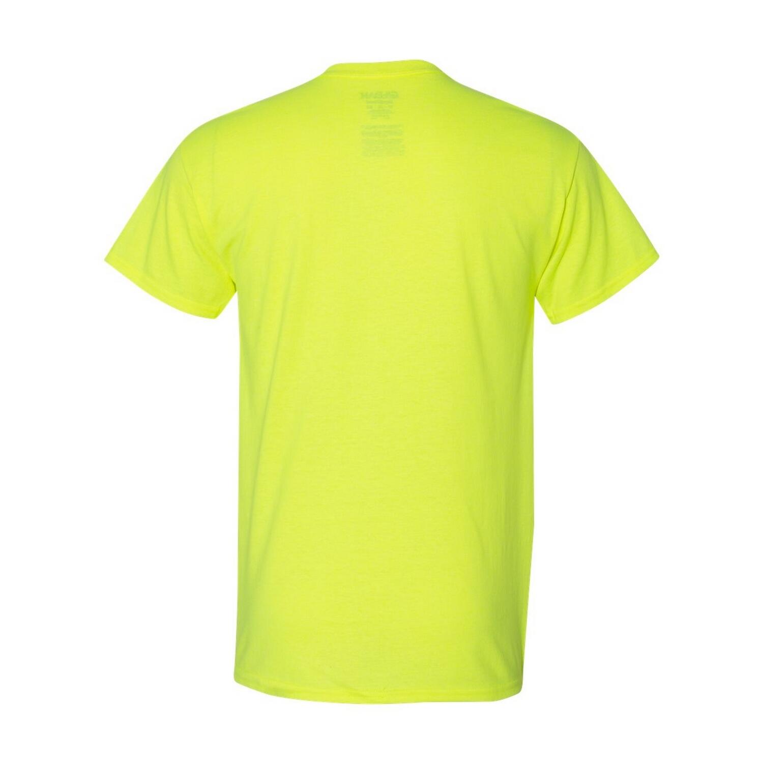 Maglietta Adulto Unisex Gildan Verde Sicurezza 2/3