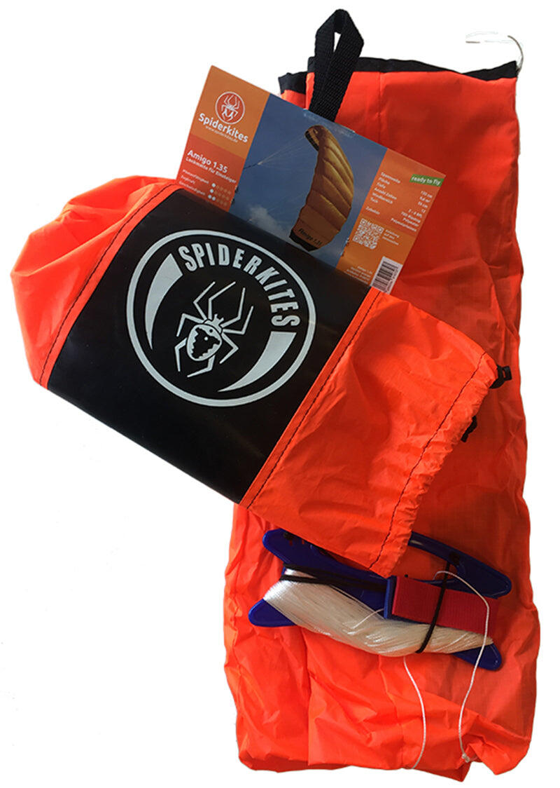 Lenkmatten Spiderkites Amigo 1.35 Orange 10019 Orange 135 x 55 cm 3/6