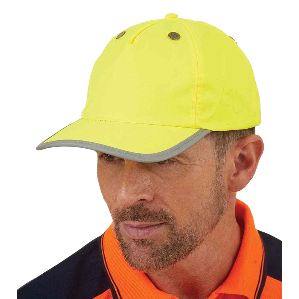 Safety Bump Cap (Fluorescent Yellow) 3/3