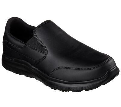 Sportschoenen skechers flex advantage sr-br, zwart, mannen