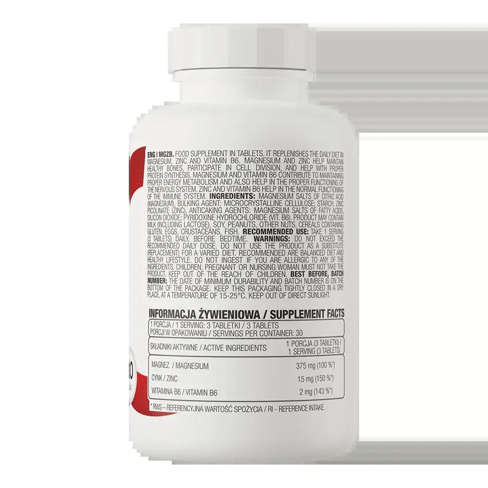 OstroVit MgZB 90 tabletek 3/3
