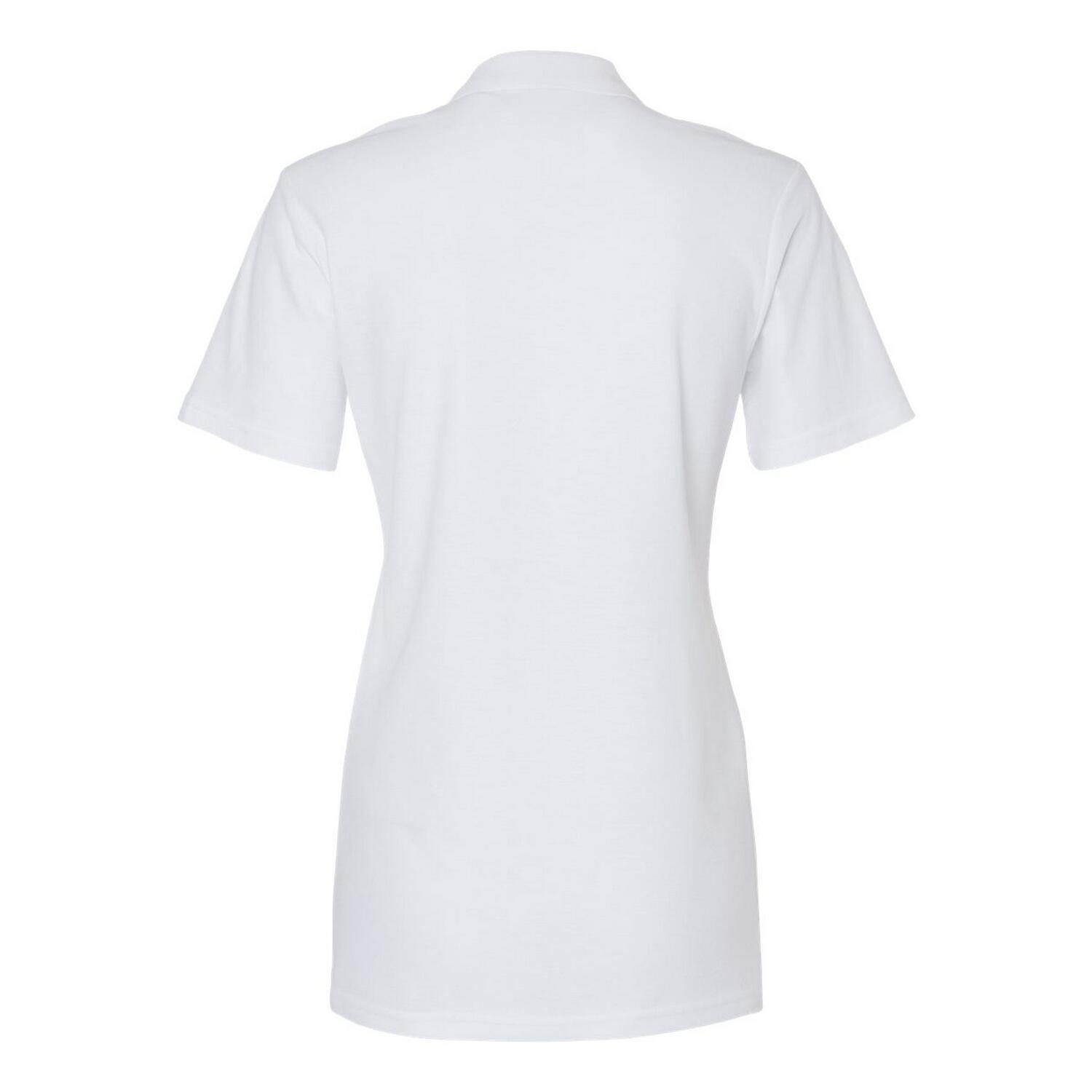 Polo Femme (Blanc) 2/3