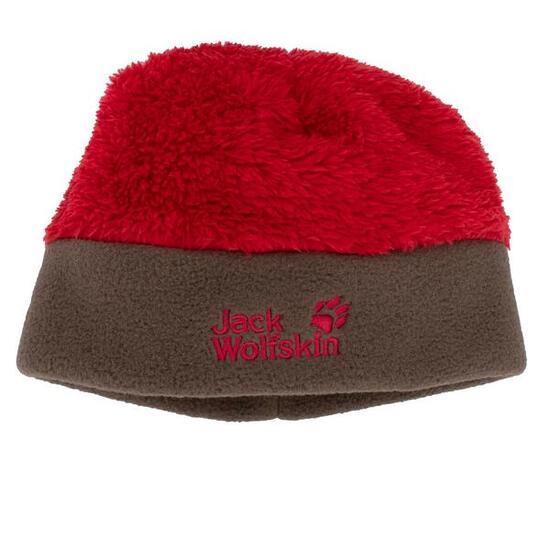 Mütze Highloft Kids Fleece in Rot
