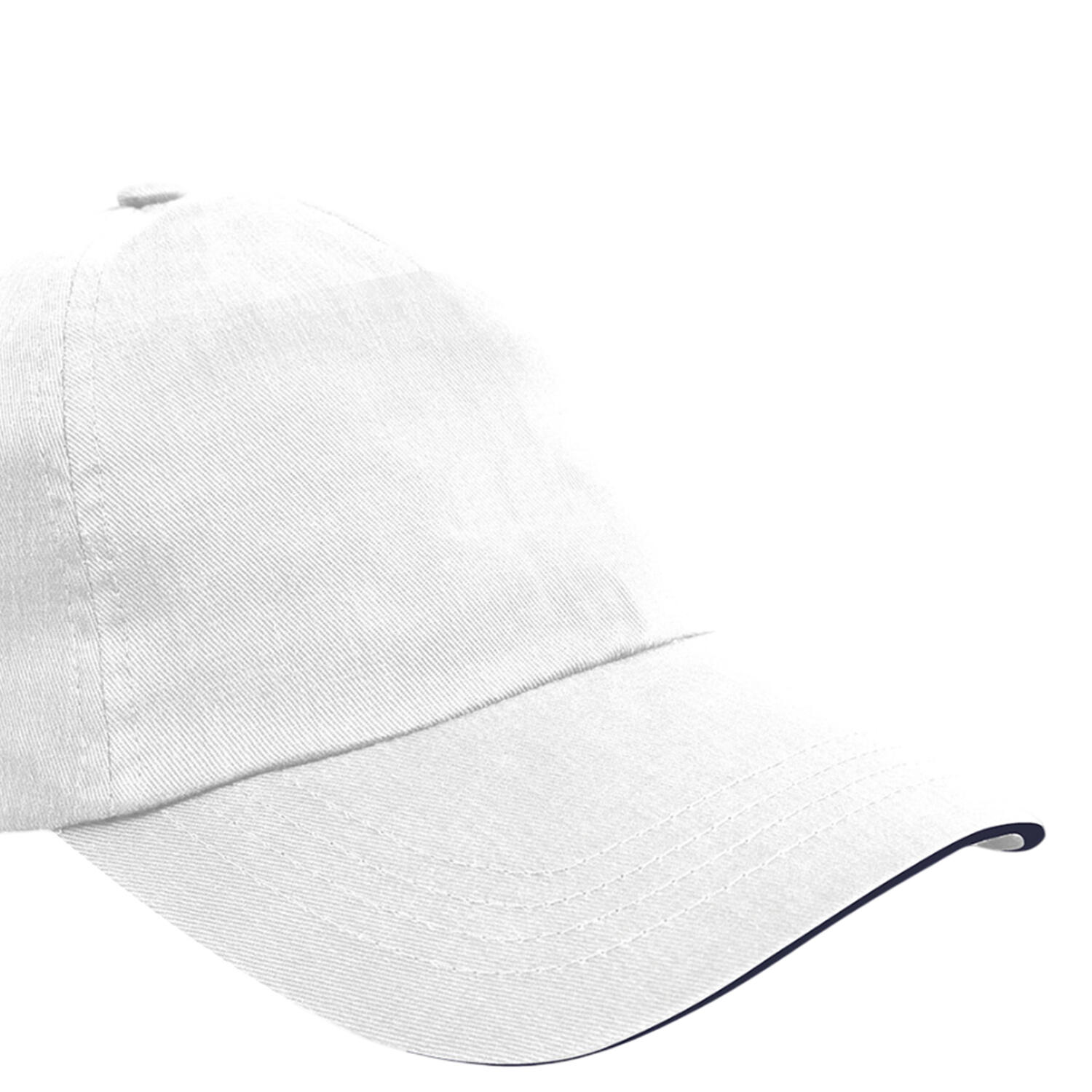 Gorra de Felpa Blanco, Marino 2/2