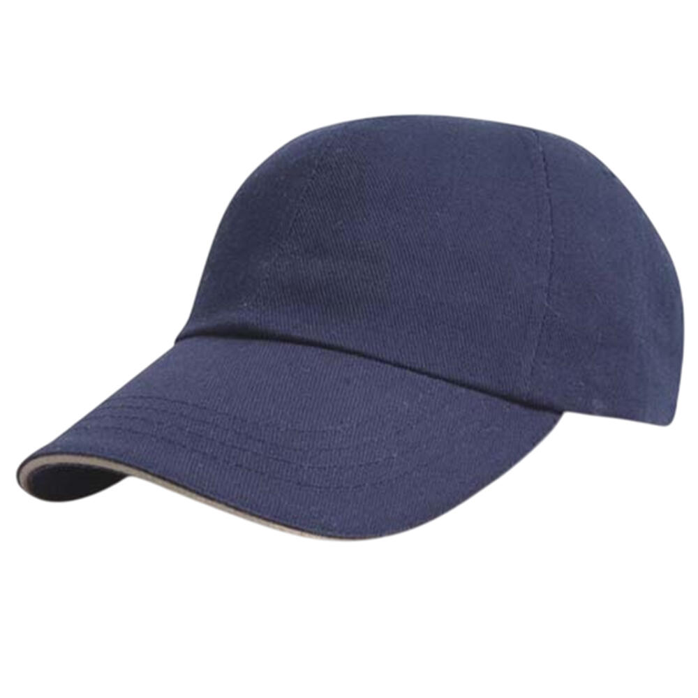 Gorra de Algodón Drill Marino 2/2