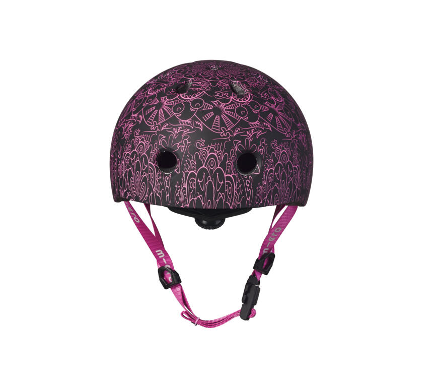 Casco infantil patinete Micro Mandala Rosa/Morado M 2/3