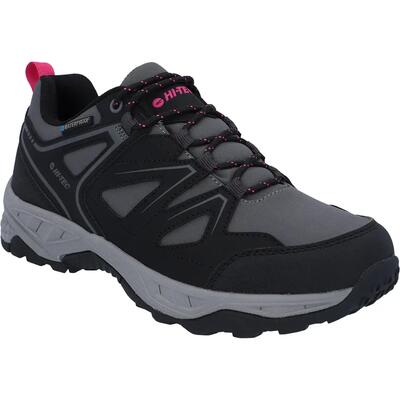 Hi-tec hi-tec saunter softshell wp womens veterschoenen grijs/zwart/fuchsia 40