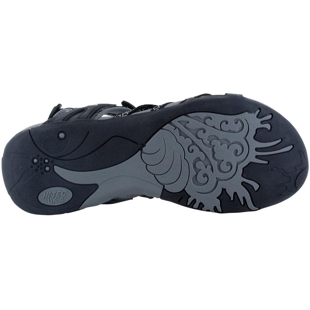 HI-TEC Hi-Tec Savanna II Sandal Black/Charcoal UK 6 Black/charcoal
