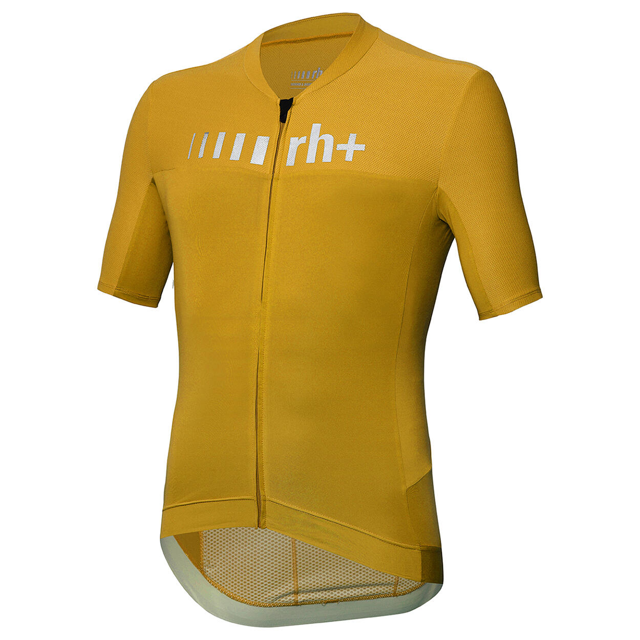 RH+ RH+ Logo Jersey Fietsshirt GEEL XXL