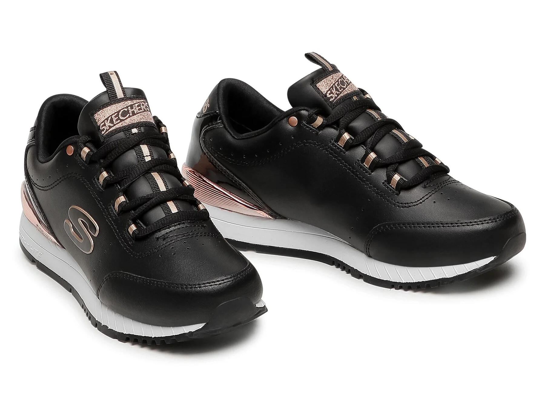 Buty na co dzień damskie SKECHERS SUNLITE DELIGHTFULLY skóra 5/5