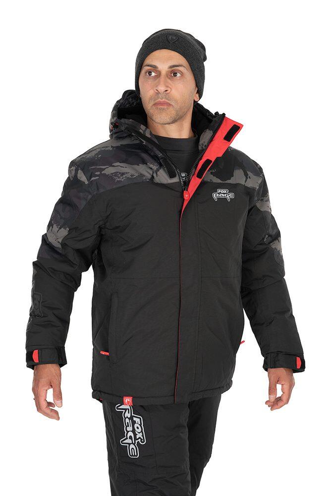 Fox Rage Wintersuit black/camo/red Gr.S 3/7