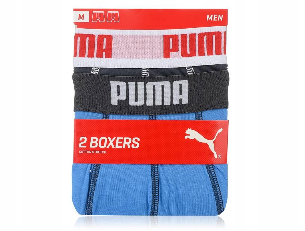 Bokserki majtki męskie bawełniane 2 pary PUMA BOXER TRUNKS 7/7