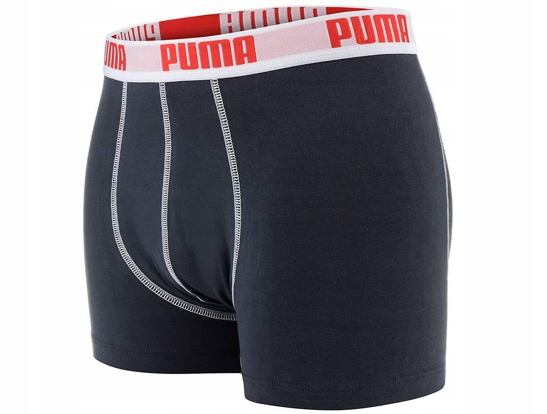 Bokserki majtki męskie bawełniane 2 pary PUMA BOXER TRUNKS 4/7