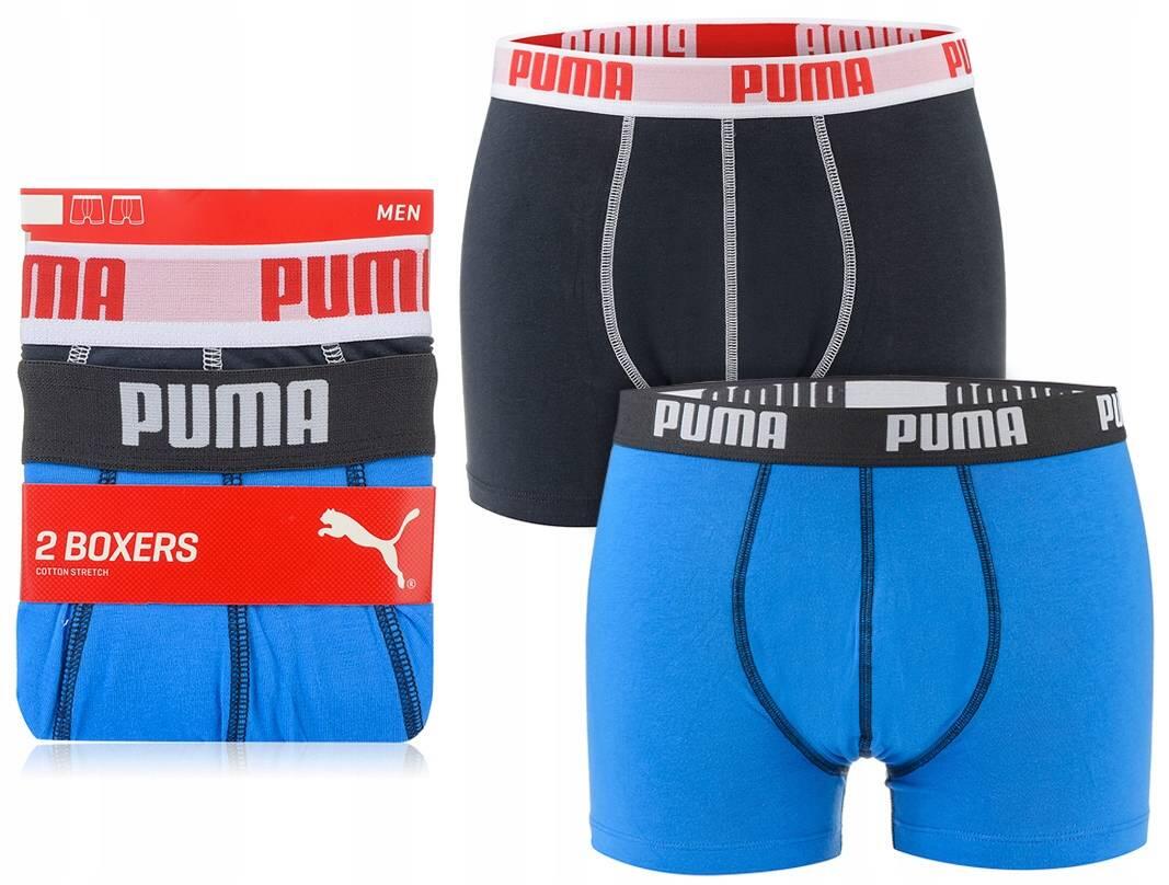 Bokserki majtki męskie bawełniane 2 pary PUMA BOXER TRUNKS 2/7