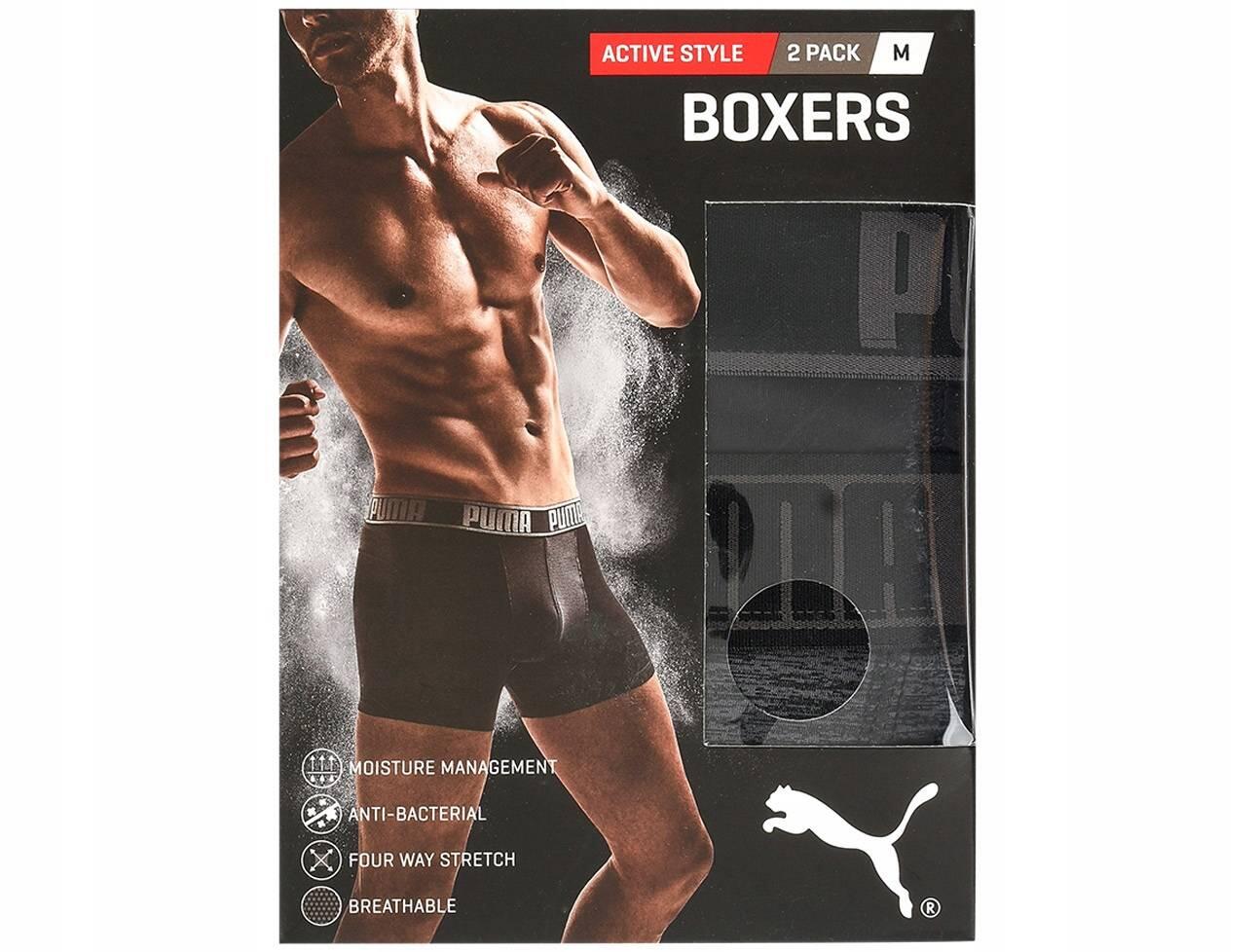 Bokserki majtki męskie 2 pary PUMA ACTIVE STYLE 5/5