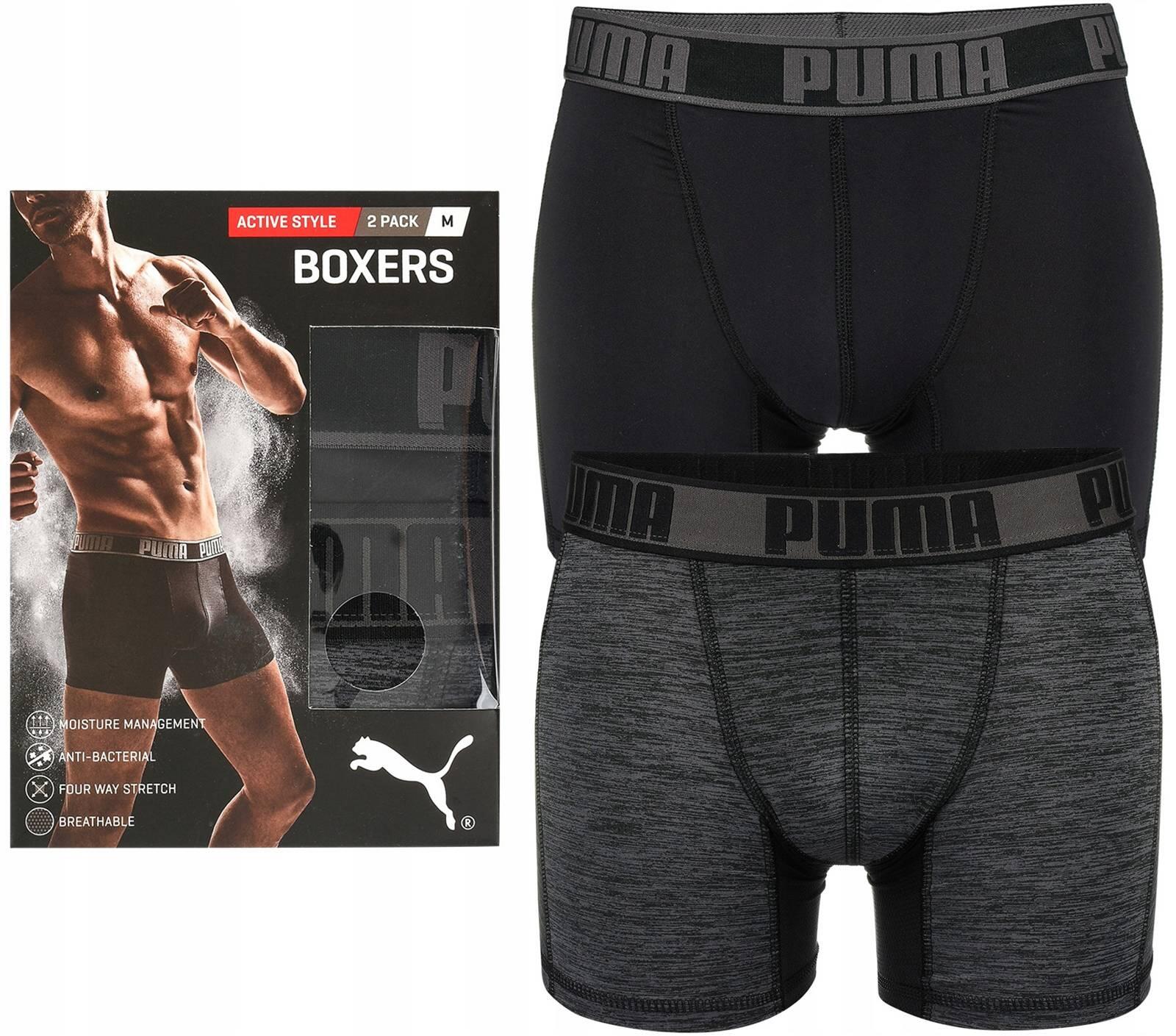 Bokserki majtki męskie 2 pary PUMA ACTIVE STYLE 2/5