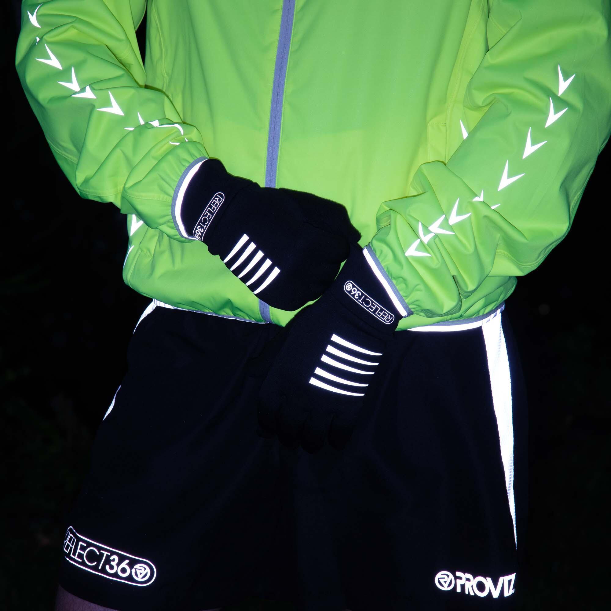 Proviz REFLECT360 Touch Screen Reflective Breathable Running Gloves 3/6