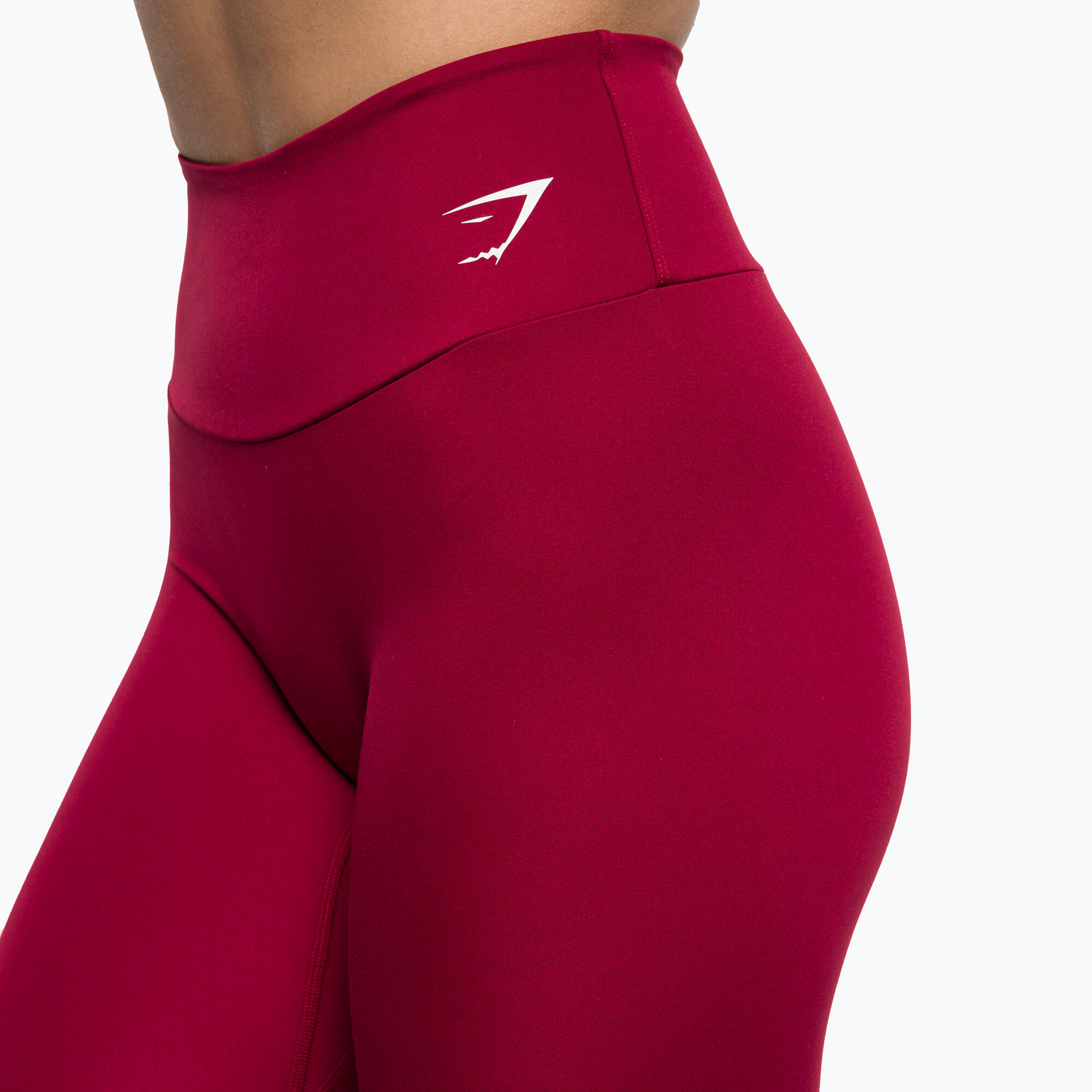 Gymshark Training Womens Burgundy Leggings 4/5