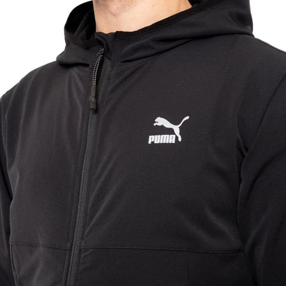 Sudadera con capucha Puma CLSX+ FZ 3/4