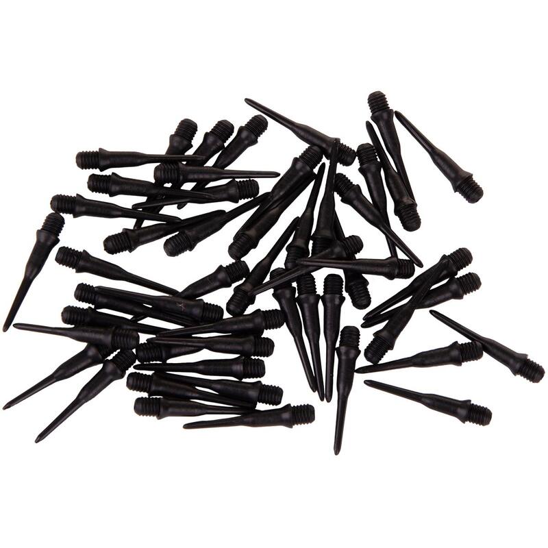 Vârfuri Darts Plastic Spare 50 Negru