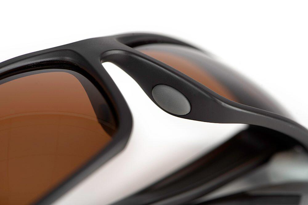 Gafas de sol de cristal marrón Fox Rage Grey Wrap 4/7