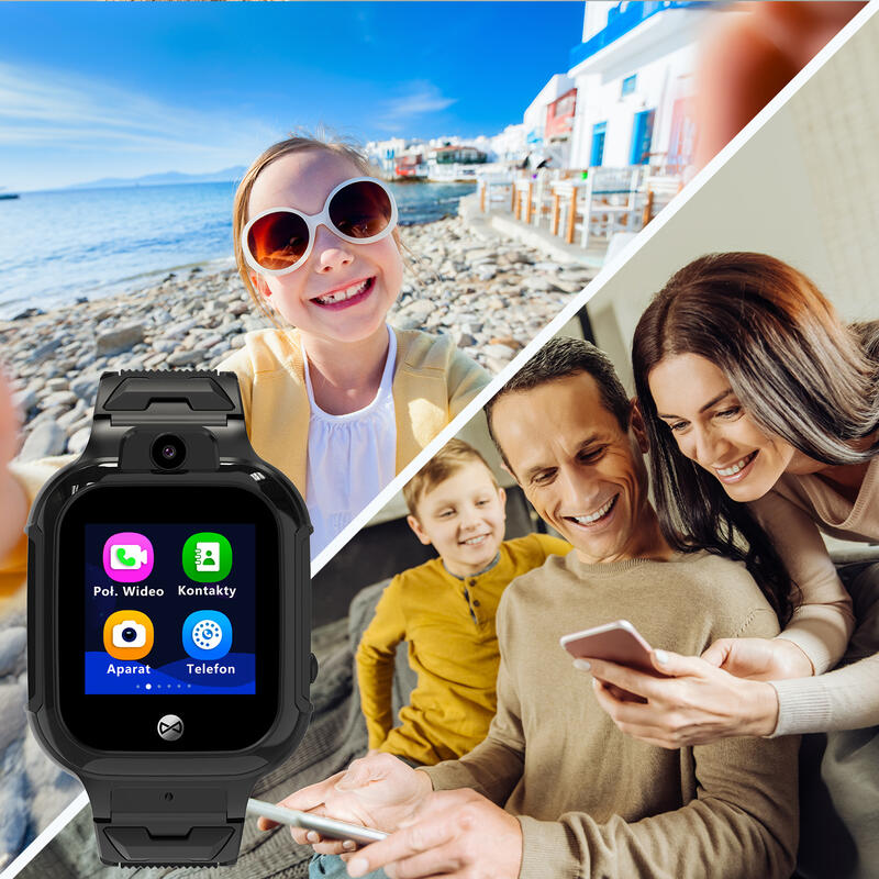 Ceas sportiv pentru copii Forever Kids Look Me! 3 KW-520 GPS WiFi 4G