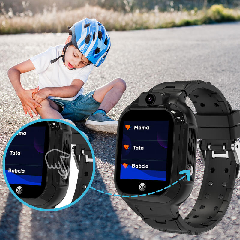 Ceas sportiv pentru copii Forever Kids Look Me! 3 KW-520 GPS WiFi 4G