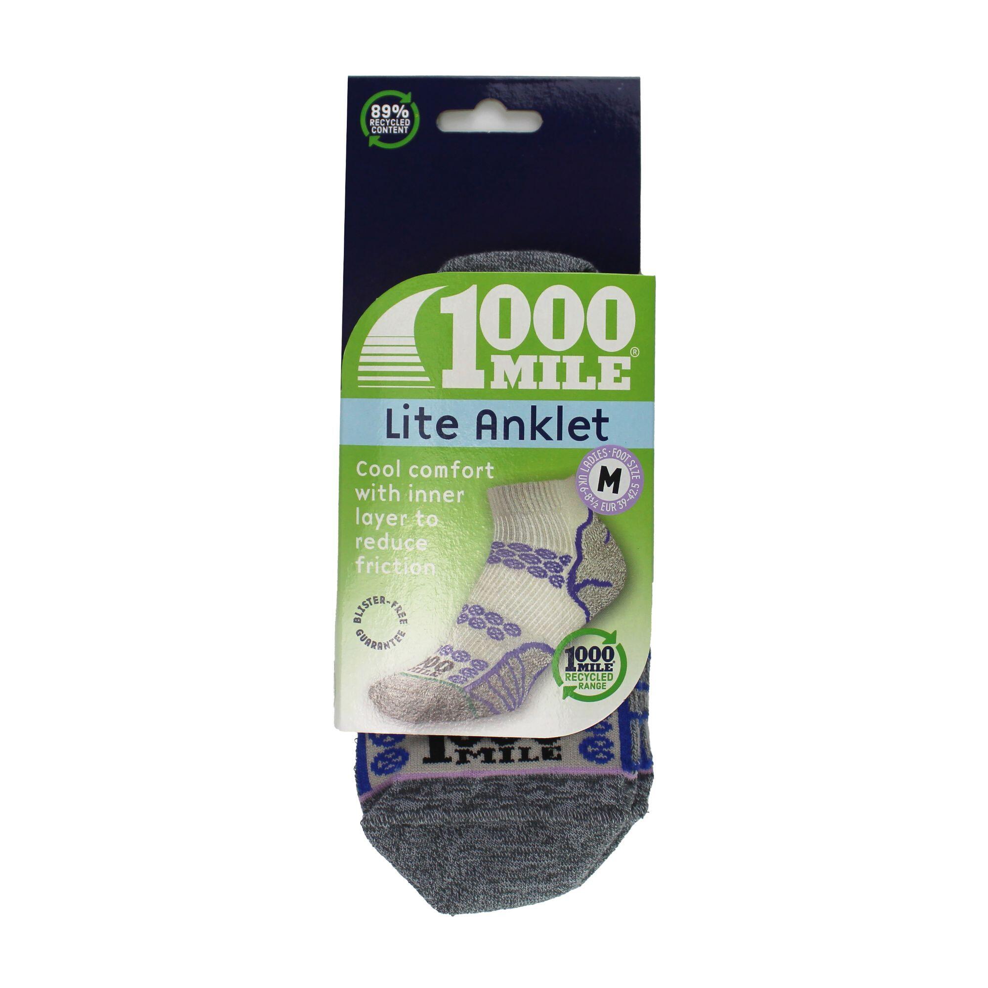 Chaussettes de cheville (recyclées) femme 1000 Mile Lite 2/3