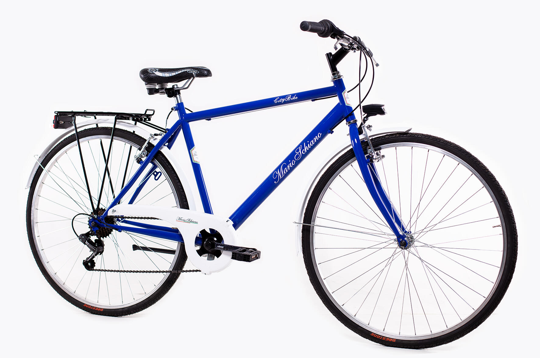 MARIO SCHIANO vélo de ville 28 homme, boîte 7 vitesses Shimano 2/5