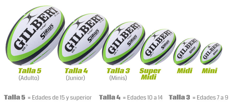 Gilbert Argentina Pumas UAR Supporters Rugby Ball 3/3