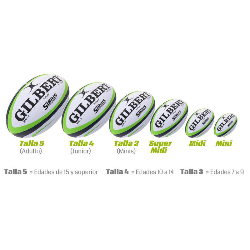 Ballon de rugby Morgan Pass Developer Leste Gilbert T5
