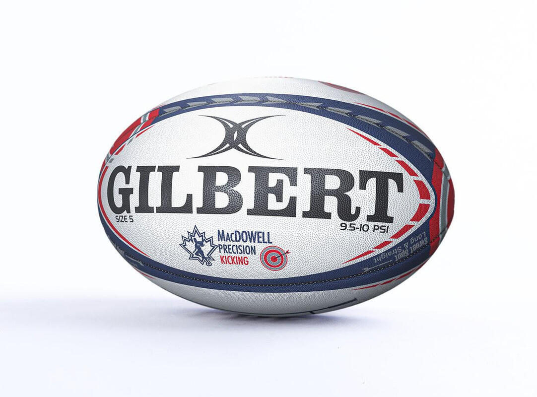Palla da rugby Gilbert Macdowell Kicking 2/4