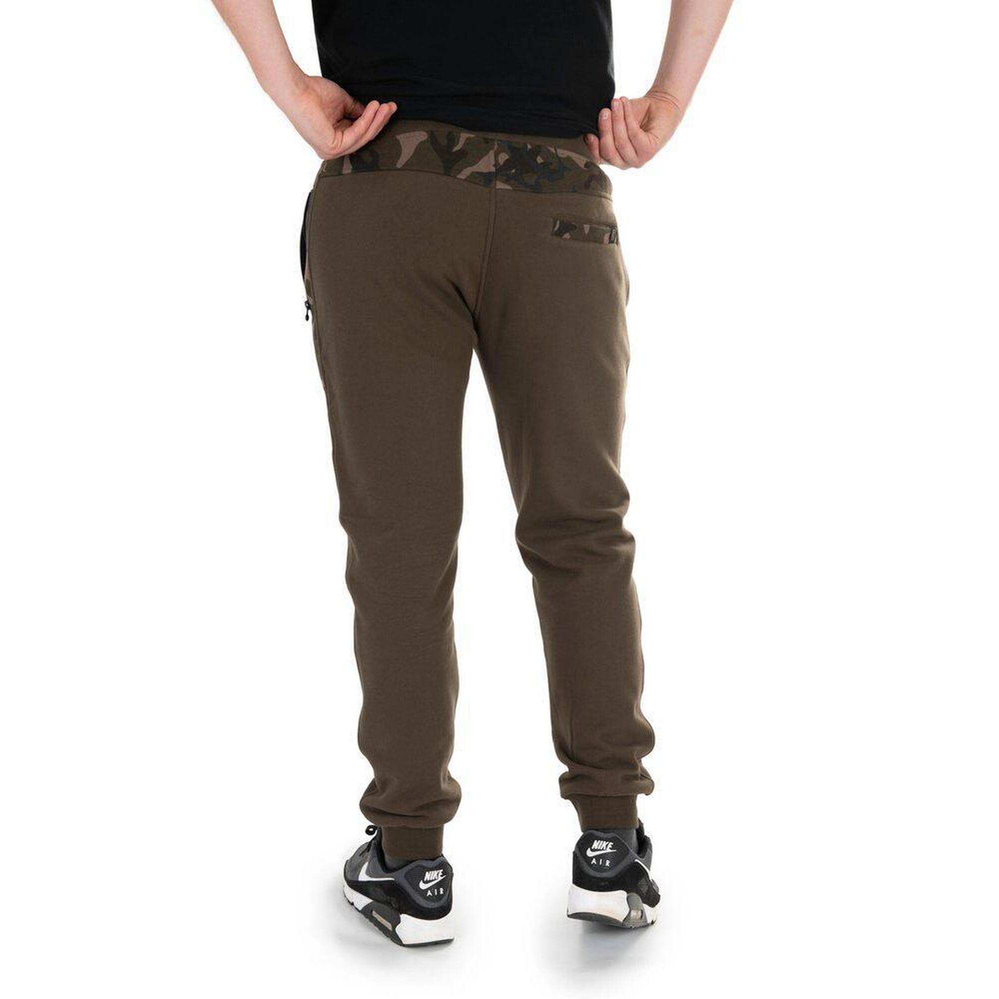 Fox Tepláky Khaki/Camo Joggers - S