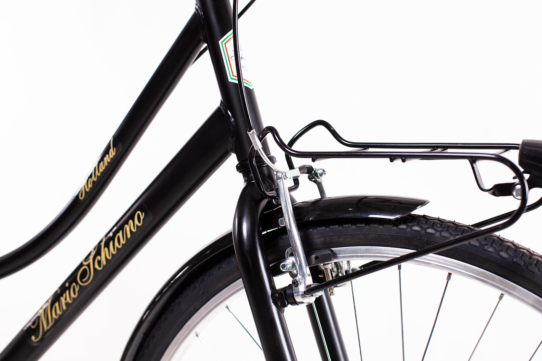 MARIO SCHIANO Holland 26 , vélo de marche , 1 vitesse , Noir 3/5